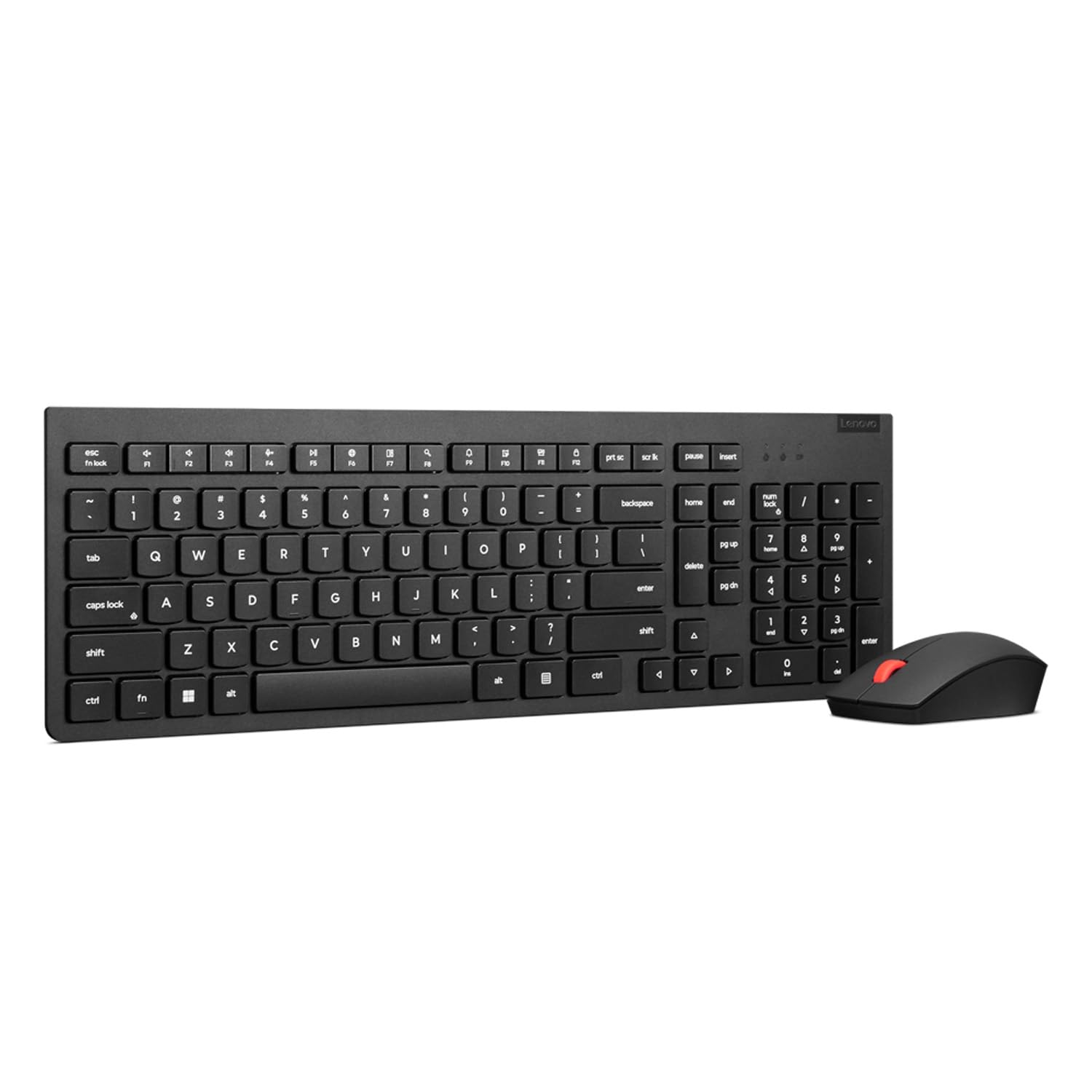 

Lenovo Essential Wireless Keyboard & Mouse 2 - Japanese, Wireless, Battery-Powered, Quiet, 4X31N50729