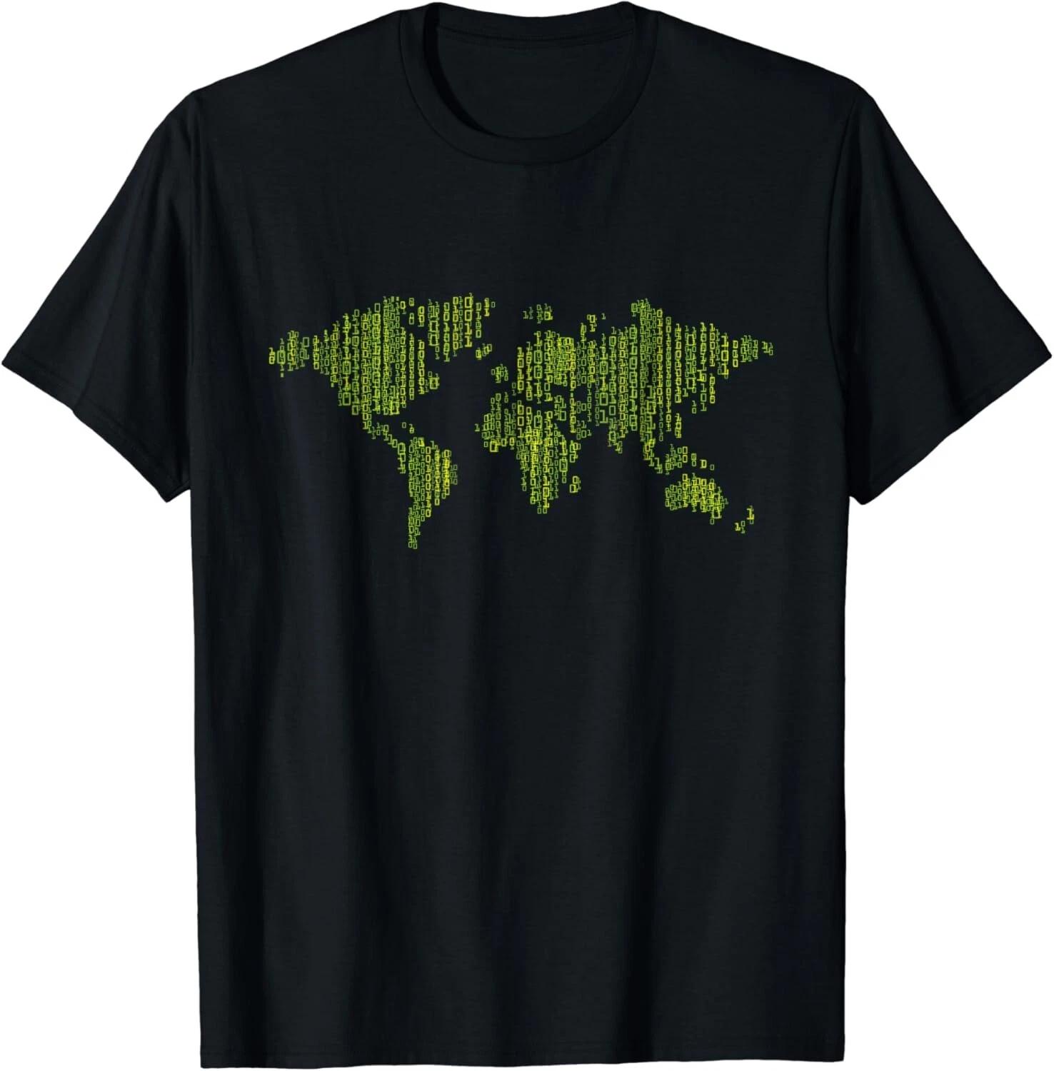 Binary World Computer Coding Programmer Gifts Unisex T-Shirt S