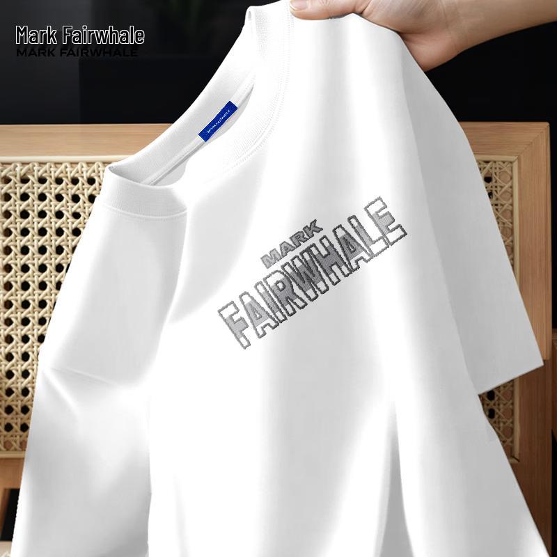 MARK FAIRWHALE Men s Loose Fit Heavyweight Cotton T-Shirt 3XL