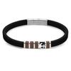 Nomination Bracelet City Steel And Silicon Chocolate Pvd (Anchor) 028803/002