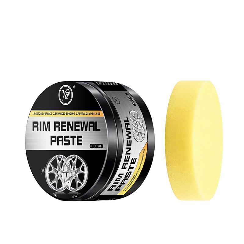 Car Wheel Alloy Rim Scratch Repair Paste Renewal Polish Wax Remove Oxidation Paint Care Refurbish Tool