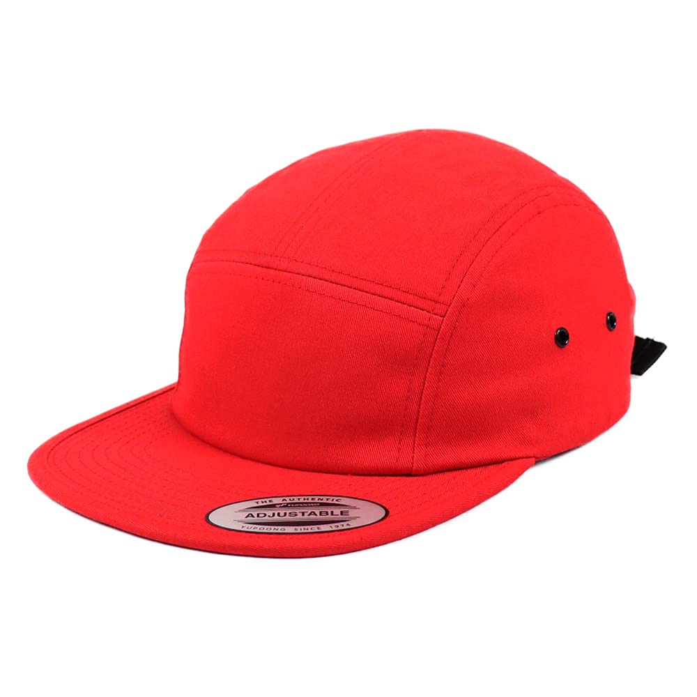 

FLEXFIT Jet Cap for Men and YUPOONG YP Classics Jockey Red Women, Cap, 5-Panel, [Used]