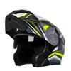 DOT Certified Flip-Up Full Face Motorcycle Helmet for All-Season Safety