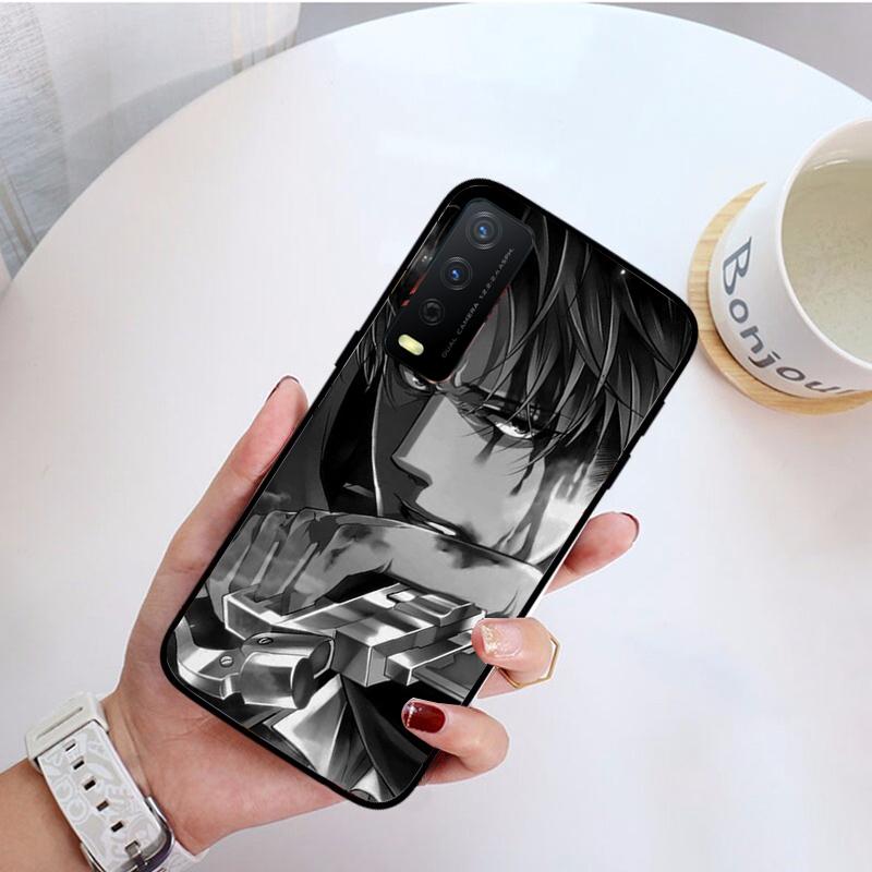 Anime Comic Demon Titan Deku Phone Case For VIVO Y31 Y21 Y70 Y21S Y20 Y72 1907 Y12 Y11S Y53S Y33S Y55 Y76 Y51 Y15S Y01