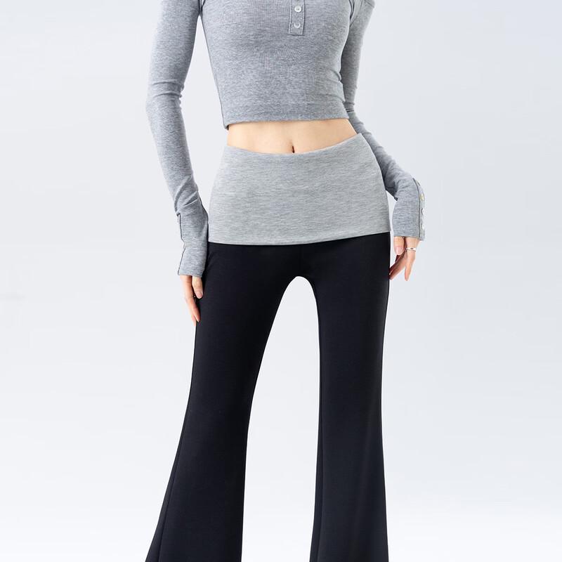 HSTYLE Women's Micro-Flared Yoga Pants