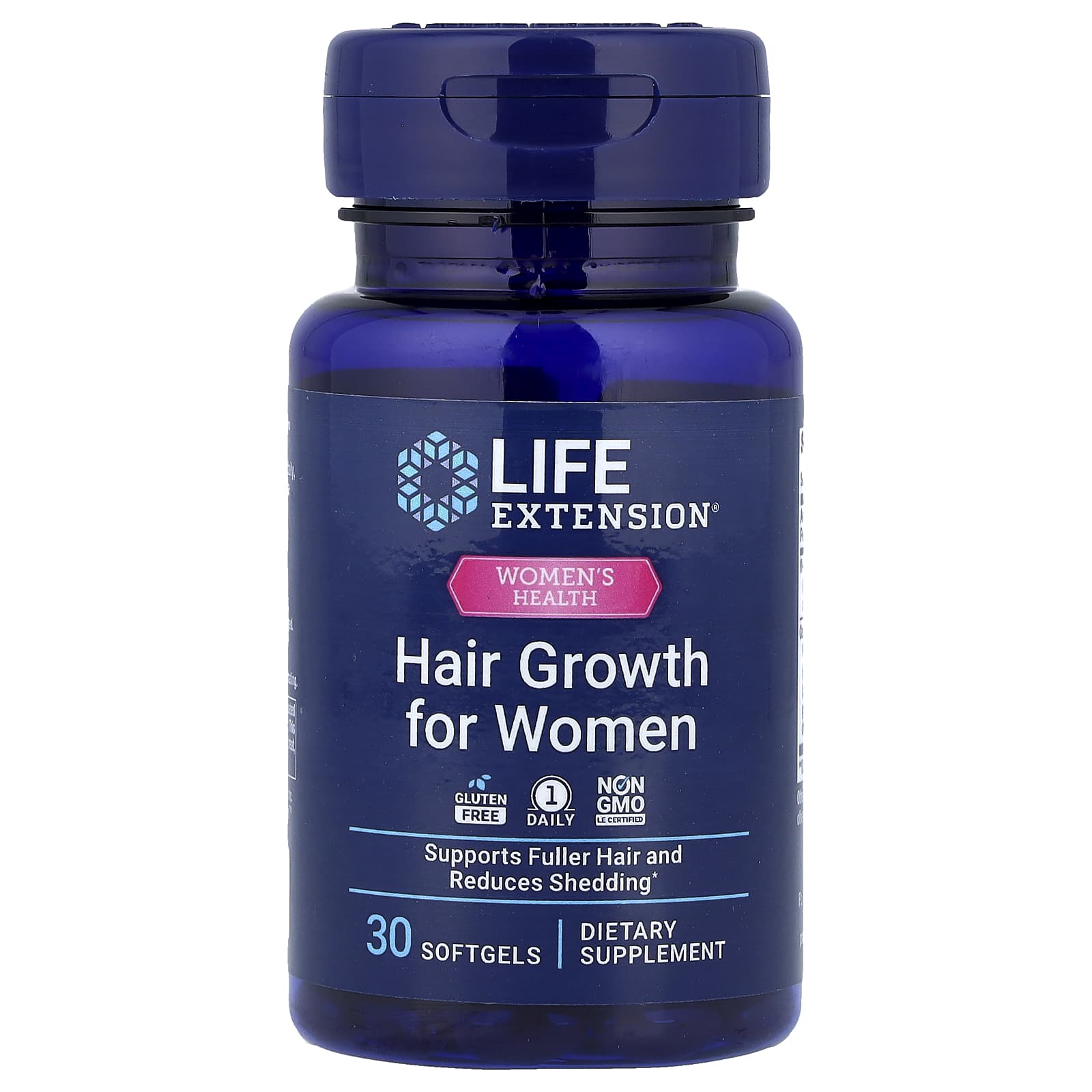 

Life Extension, Women s Health, Hair Growth for Women, 30 Softgels