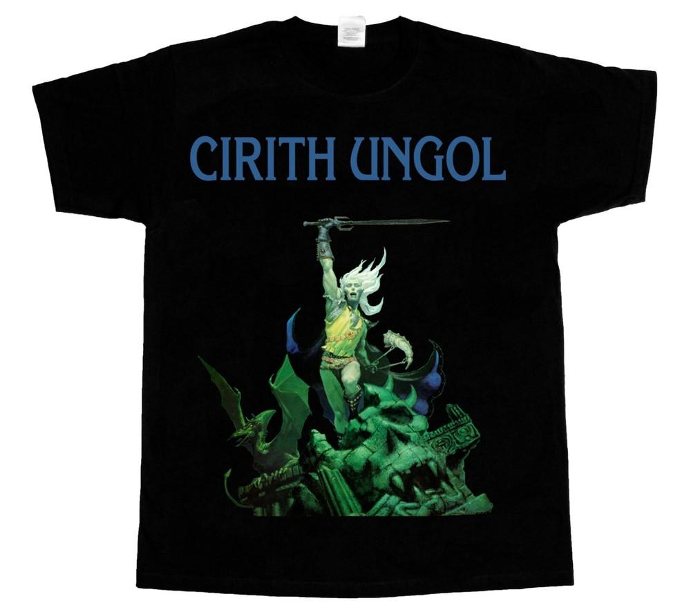 CIRITH UNGOL FROST AND FIRE #039;80 PAGAN ALTAR NEW BLACK TSHIRT Unisex T-Shirt S