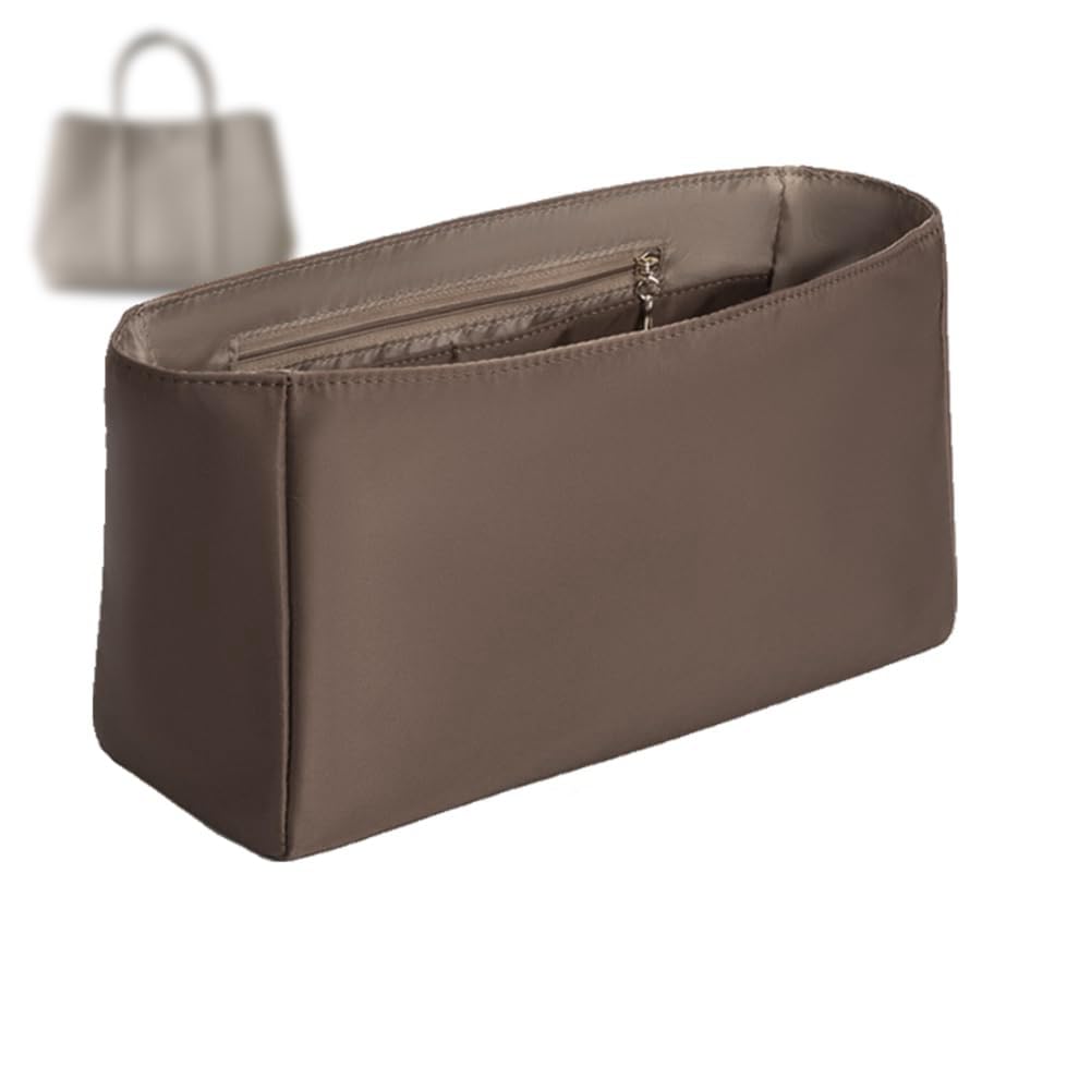 

SHINLAD Luxury Tote Bag Inner Bag, Handmade, Lightweight, Self-Standing, Large Capacity (Grey, Small (Party 30): 28cm W x 17cm H x 11cm D)