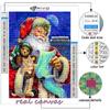 5D DIY Weihnachtsbaum Santa Schneemann Kreuzstich Strass Diamant Zeichnung Stickerei Mosaik Home Decor