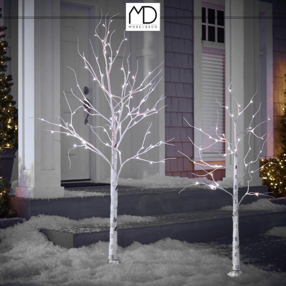 Christmas tree birch led decoration christmas 120cm 48led COLD