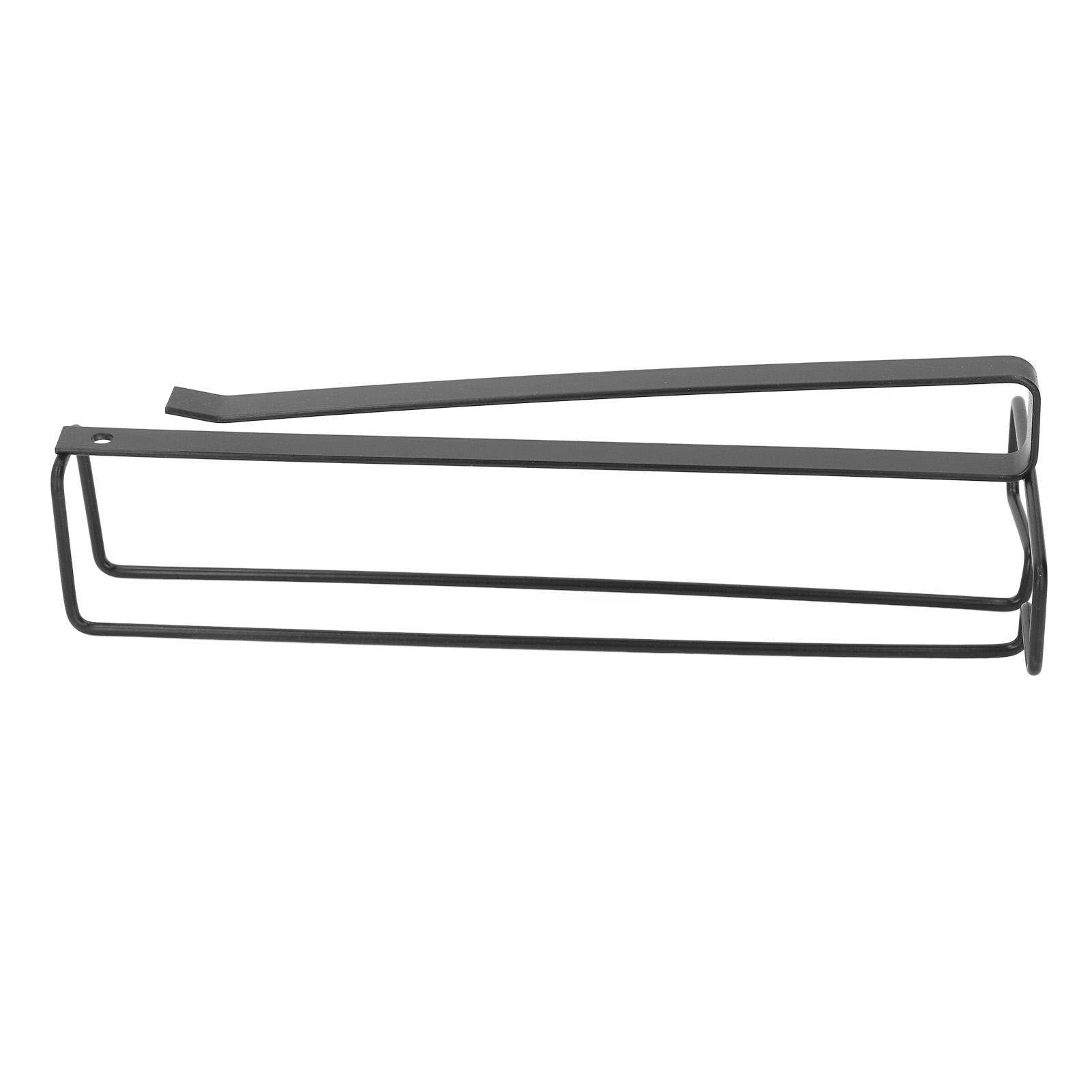 Bril Opberghanger, Wijnglasrek Onder Kast Steelglas Rek Hanger Keuken Hangend Glas Opbergrek   voor Bar Keuken Metaal