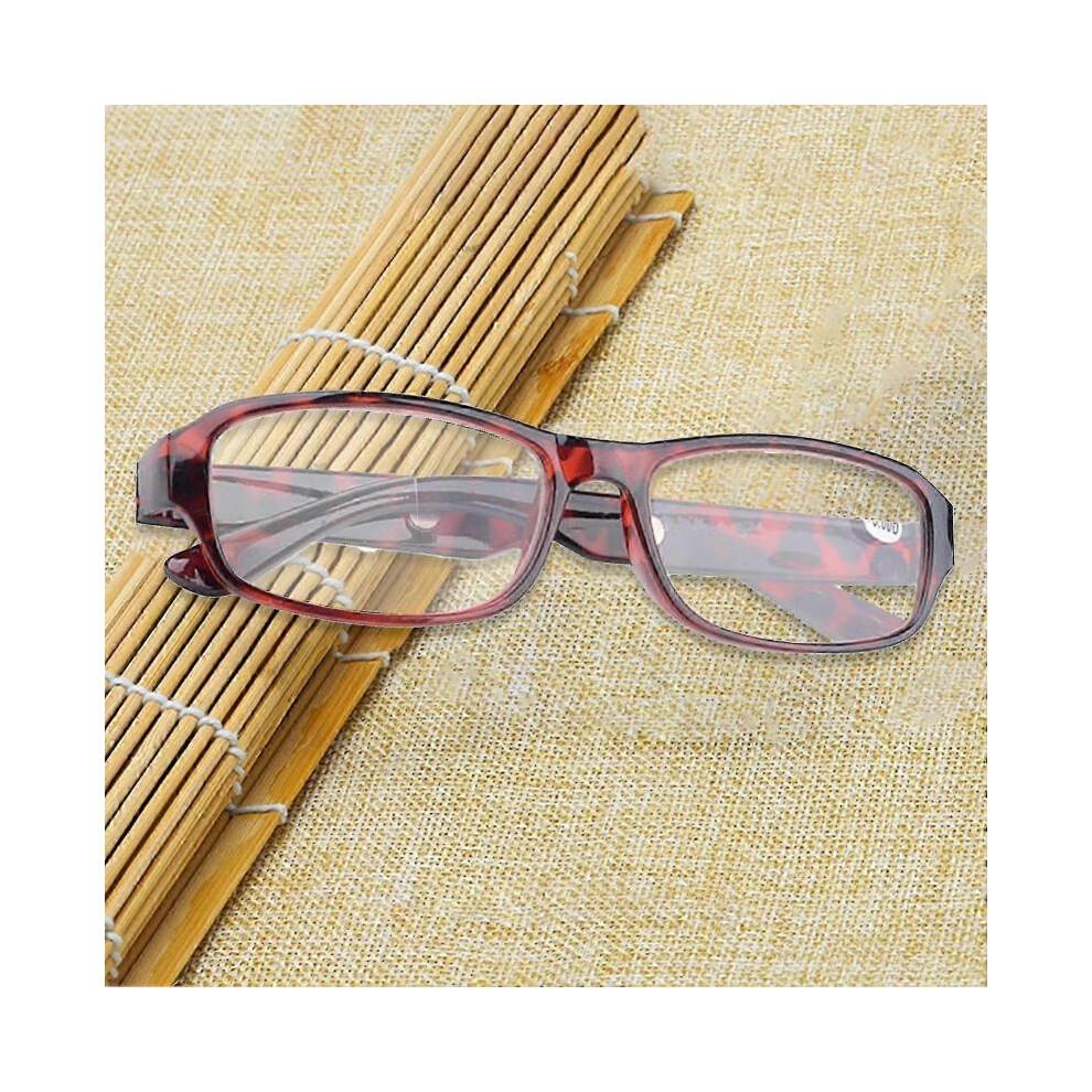 (4.5,Red)+4.5 +5.0 +5.5 +6.0 Reading Glasses - Optical Lens Eyewear for Men & Women
