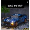 1/24 Ford Mustang Shelby GT500 Viper Alloy Sports Car Model Diecast Metal Toy Racing Car Vehicle Model Sound and Light Kids Gift