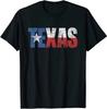 Vintage Retro Texas State Flag T-Shirt