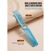 3Pcs Professional Barber Comb Set with Rotating Ball Bearing - Wide & Fine Tooth Cutting Comb Taper Comb Kit for Salon & Home