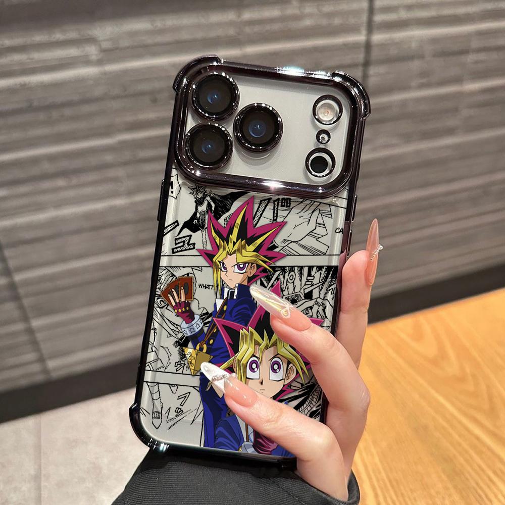 Duels Monsters Yu-Gi-Oh! Phone Case for iPhone 17 Air 16 15 14 Plus 13 12 11 Pro Max X Xs XR 8 E Anti-drop Transparent Cover