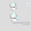 Automatic Bubbles Maker, Rechargeable Bubble Machine with 10 Nozzle, 600ml Tank, Colorful Light Up Bubble Blower, Outdoor Toy