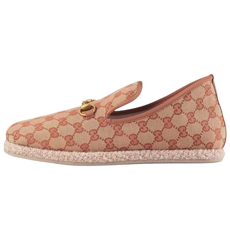 Gucci GG Jacquard Wool Loafers 599446 HVK10 8370
