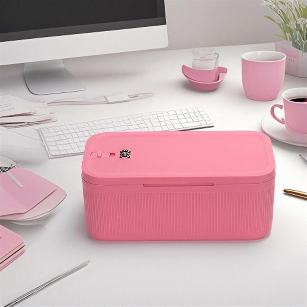 with Combination Code Medicine Lock Box Safe Snack Container Medicine Case  Home Office Travel