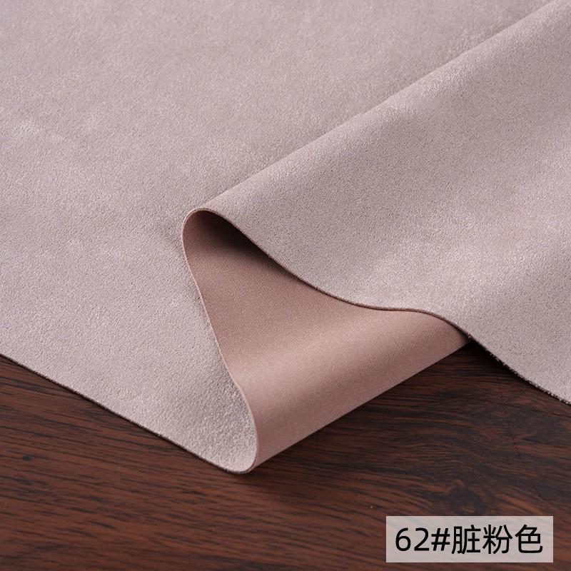 Suede Knitted Air Layer Fabric Brushed Elasticity High Quality Soft Smooth Delicate for Sewing Clothes 860g/m