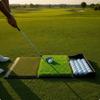 Tri-Turf Golf Mat Multi-Surface Hitting Indoor/outdoor for Golfers,