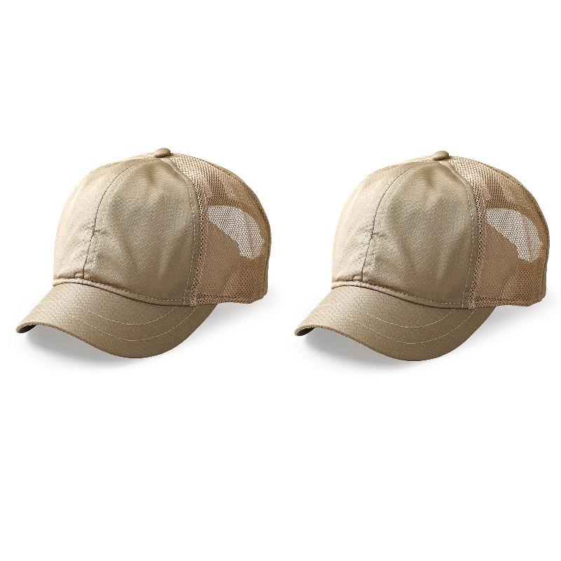 Short Bill Baseball Caps for Men Women Plus Size Big Head Mesh Summer Breathable Short Brim Trucker Hat Running 56-60cm 60-65cm