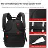 Swiss Men's Large Capacity Waterproof Travel Backpack - Lightweight Laptop Bag for High School Students
