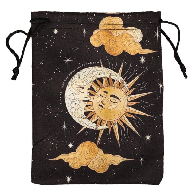 Wahrsagerei Tarots Beutel Brettspiel Mini Schmuckverpackung Aufbewahrungsbeutel Geschenktüte