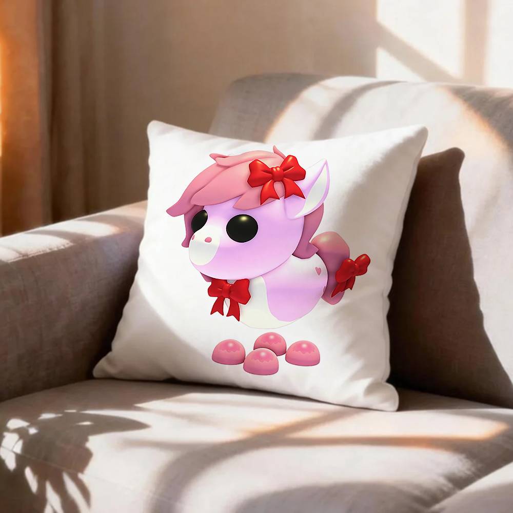 VectorArt AAdopt Me Game Pillow Case Pattern Printed Pillowcase For Living Room Sofa Cushion Cover