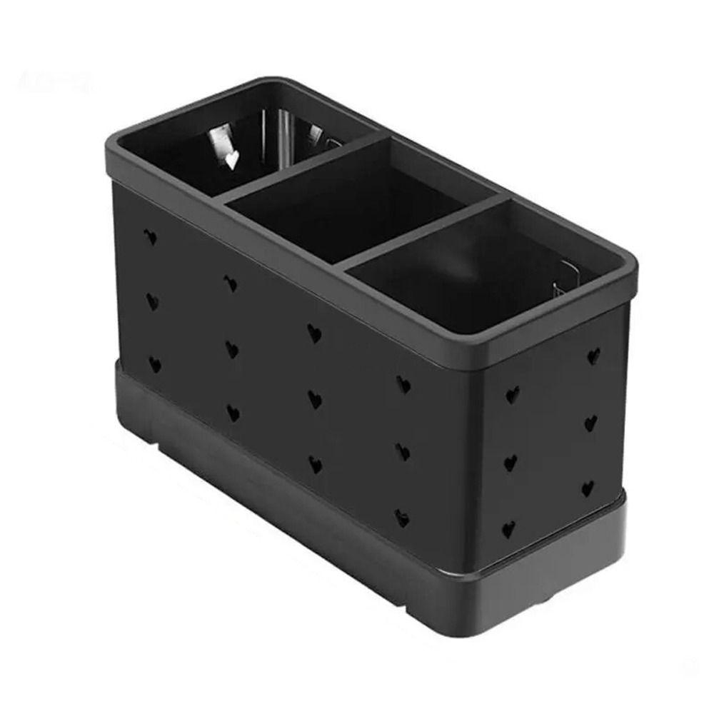 

Stainless Steel Chopsticks Cage Black Cutlery Storage Racks Multifunctional Tableware Holder Home чёрный