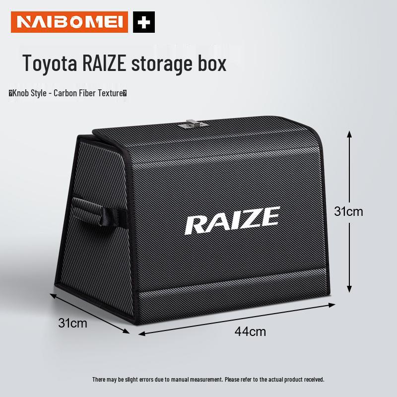 Toyota RAIZE Trunk Organizer: Storage Box & Interior Accessory