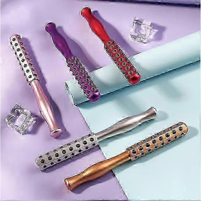 Facial Beauty Stick Massager Lifting Slimming Gold Roller for Face Skin Tightening And Anti-Aging