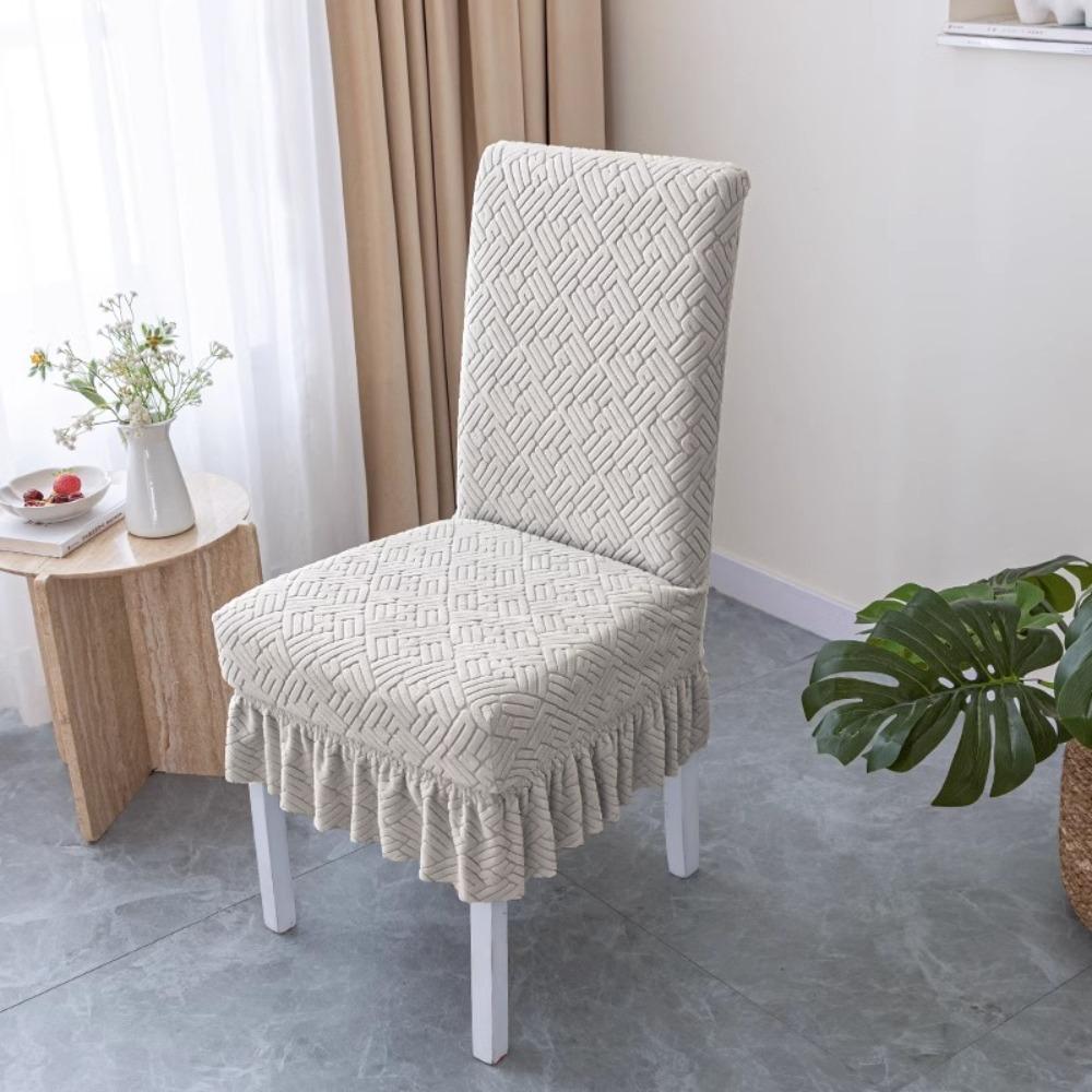 Elastic Chair Covers New Design All Season Universal Dining Seat Cushion Set Stretchable Stool Slipcovers