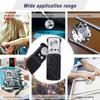 Portable Triplex Magnification Jewelry Loupe 30X-90X-Slide-Out LED/UV Lighted  Jewelers Loupes Magnifier for Precision Gemology