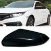 Side Mirror Cap Cover for HONDA CIVIC 2016-2021 Black Driver Left Side