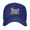 New Solid Color Men's and Women's Baseball Caps Printed Bulldog Outdoor Fashion Trend Cap