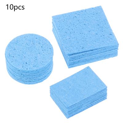 10PCS High-Temperature Soldering Sponge, for BGA Soldering Iron Tip Cleaning and Maintenance, Welding Head Cleaner Tool