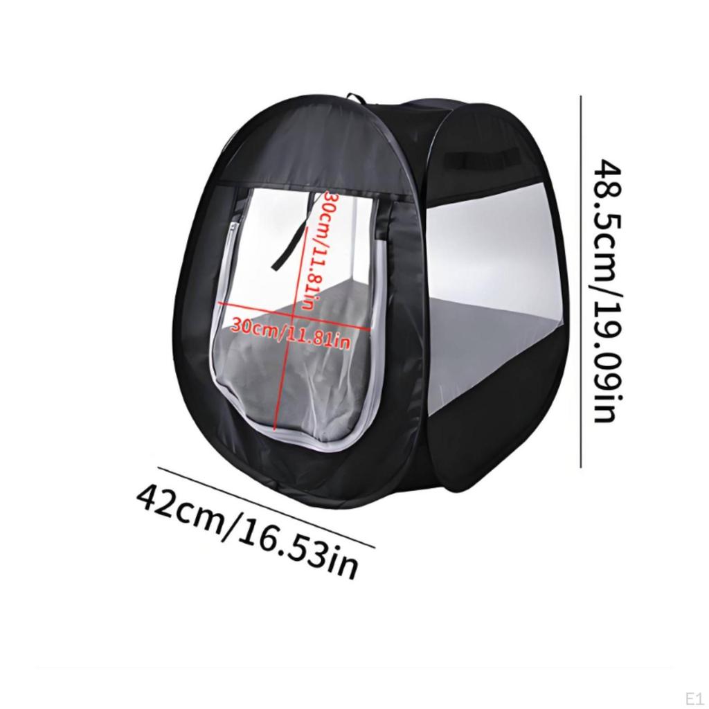 Zippered Ventilated Pet Tent Enclosed Foldable enclosureShaped Animal Gear