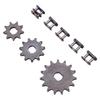3 szt. Zębatki 9T 11T 15T Zębatki ze stali o wysokiej wytrzymałości i ogniwa główne łańcucha do łańcuchów T8F