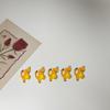 8style Kawaii Cartoon Pokemon Pikachu Keychain Charmander Metal Charms for Women Earrings DIY Jewelry Pendant Necklace Bracelet