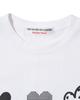 THEMUSEUMVISITOR 9 Heart Drawing T-Shirts (Off White)