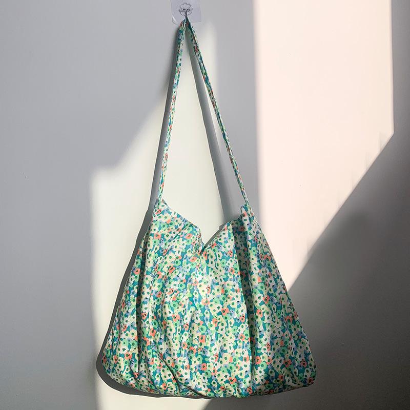 Schultertasche aus Kord-Canvas mit Leopardenmuster - Koreanischer Stil, Neues Sommer-College-Design