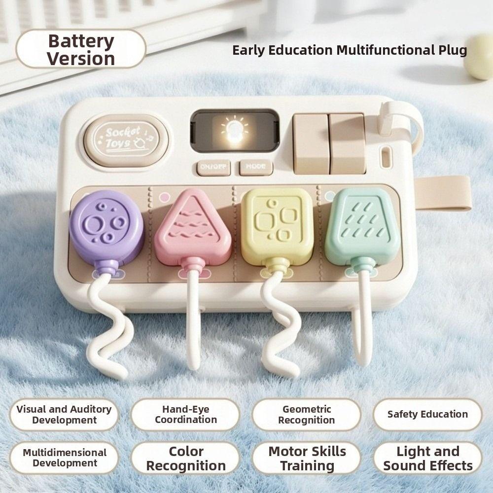 Hand-Eye Coordination Switch Board Toy Early Education Intelligence Toy Matching Play