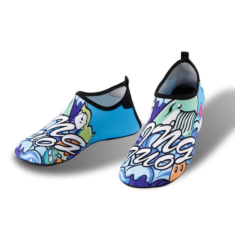 

Быстросохнущая пляжная обувь мужская и женская обувь для дайвинга и снорклинга обувь для плавания женская нескользящая с мягкой подошвой быстросохнущая 44/45（27.7cm）