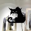 1/2 Pcs/set Cute Removable 3D Cats Sticker Black Cats Wall Stickers Window Sticker
