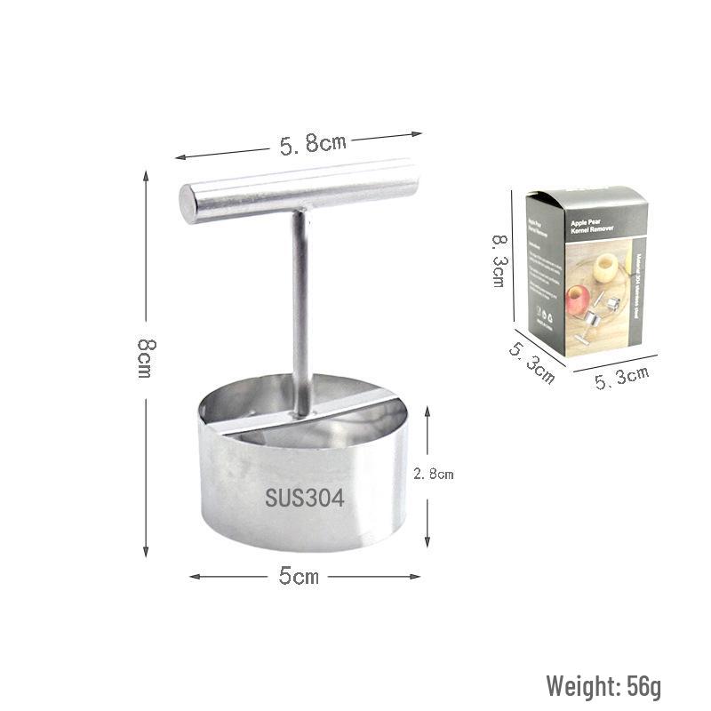 Stainless Steel Apple Corer and Jujube Pitting Tool