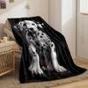 Dalmatian Puppy Print Blanket Bedroom Blanket for Livingroom Couch Lunch Break Soft Throw for Friend's Festival Gift