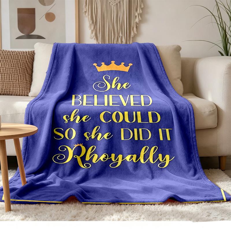 Sigma Gamma Rho Soft and comfortable flannel Suitable for sofas living rooms outdoor camping travel and also makes a great anniversary gif