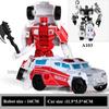 Haizhixing New Robot Car Transformation Toys Anime Devastator Action Figure Aircraft Motorcycle Model Kids Gift KO A103 5 in 1 Poseable Articulated