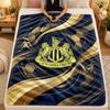Coperta di Flanella Newcastle United Calcio Calda Morbida Plaid per Uso Interno Divano Letto Soggiorno